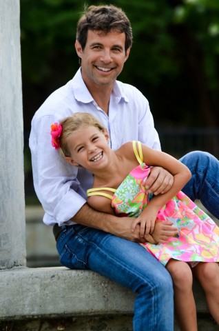 Dr. Cohen and his daughter Eve